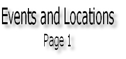 Events and Locations
Page 1
